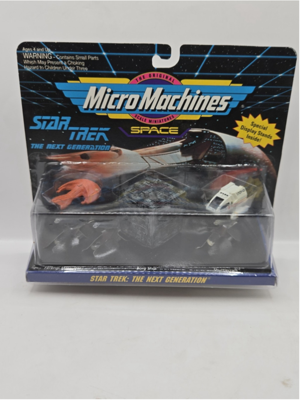 Vintage Micro Machines Star Trek: The Next Generation Ferengi Borg Cube Shuttle